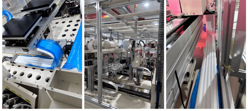 半導(dǎo)體芯片、光學(xué)玻璃、鏡頭鏡片等高精尖產(chǎn)品進(jìn)行視覺檢測并除塵